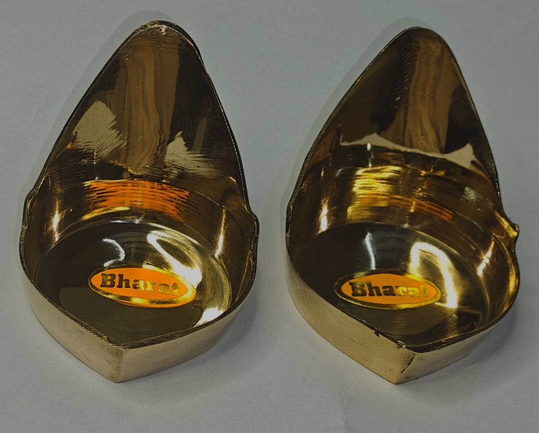 Pure Brass Madam Vilakku (Set of 2) – Temple &amp; Home Decor