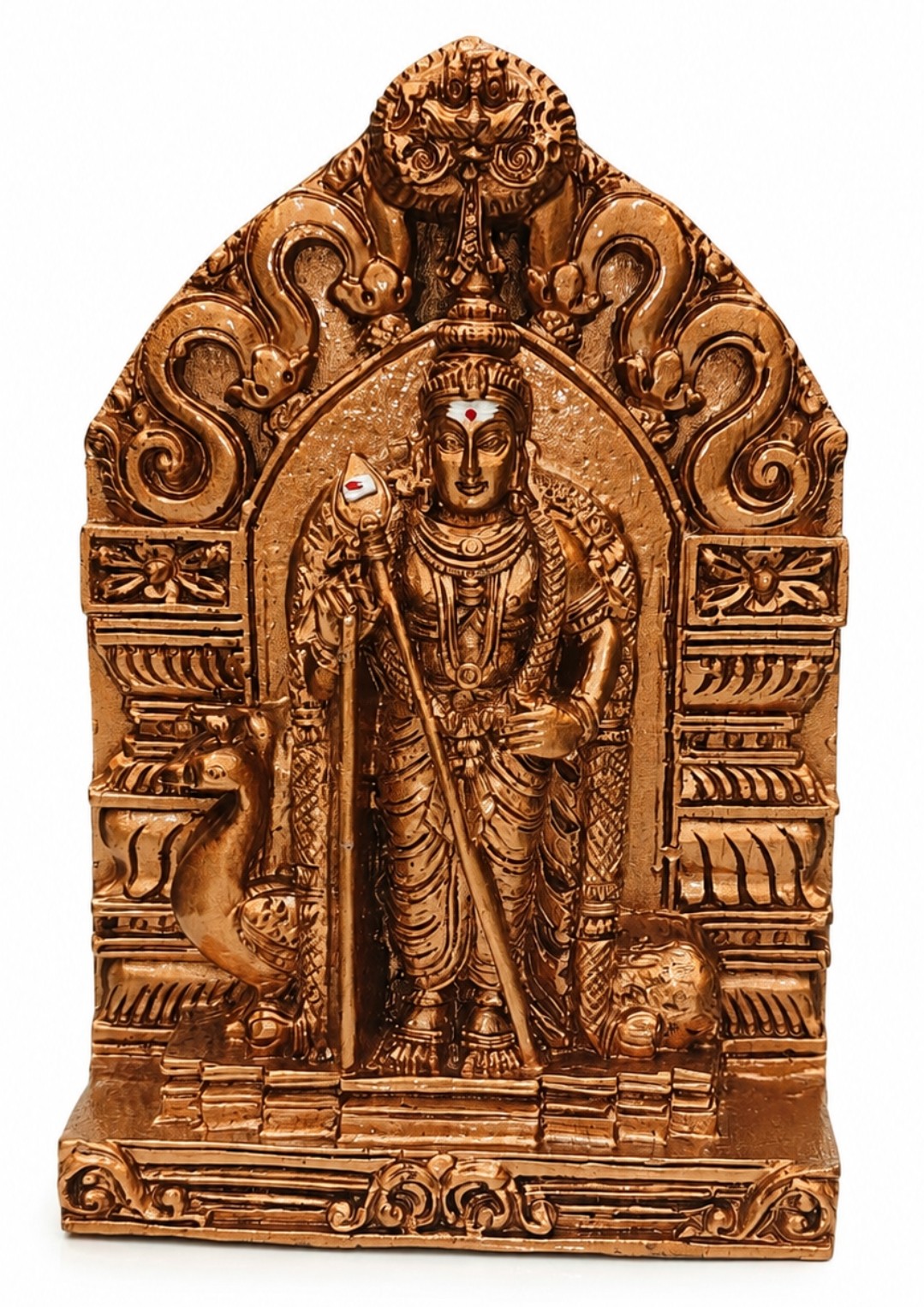 Traditional Murugan Arch Frame Pooja Decor